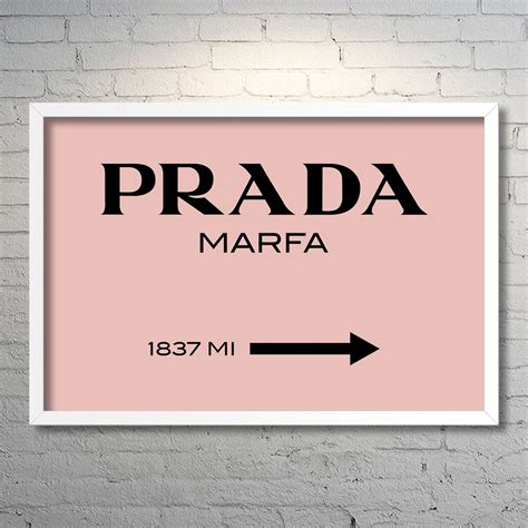 quadro prada marfa rosa|prada marfa.